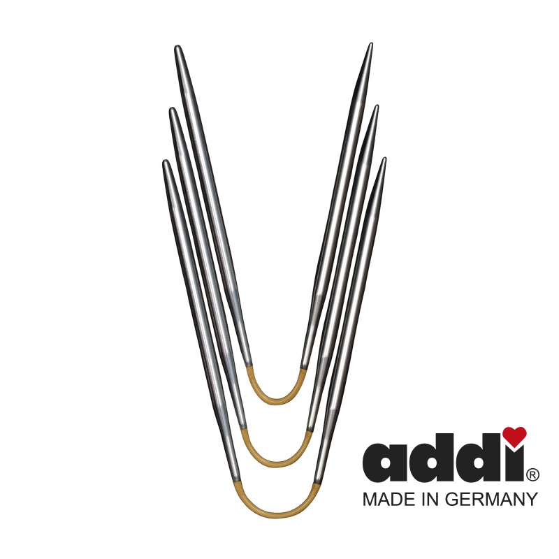 Спиці кругові Addi 160-2 2.5 мм 21 см CraSy Trio