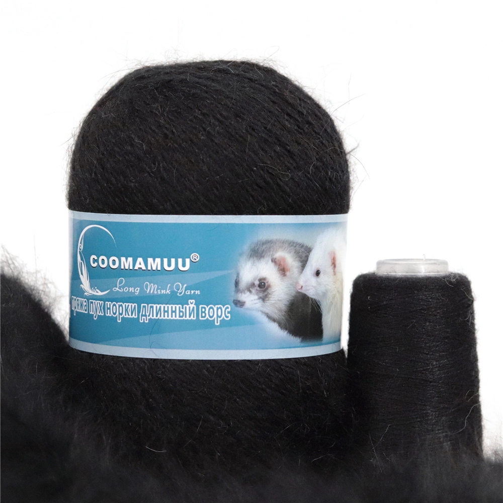 Пух норки 811 чорний