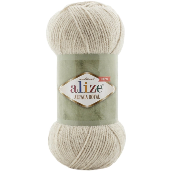 Альпака роял нью 152 беж меланж