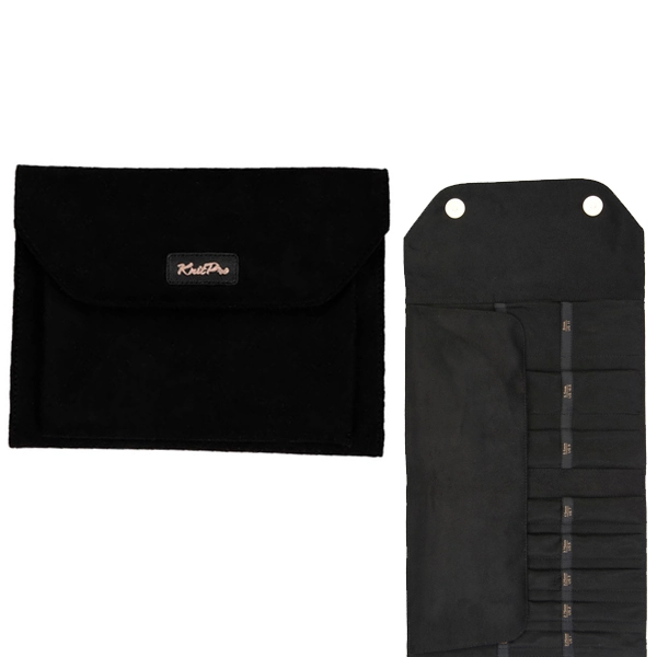 Чохол для кругових спиць Knitpro 12863 чорний