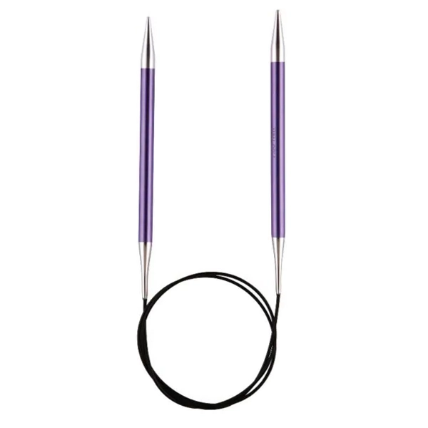 Спиці кругові Knitpro Zing 47135 7.0 мм 80 см