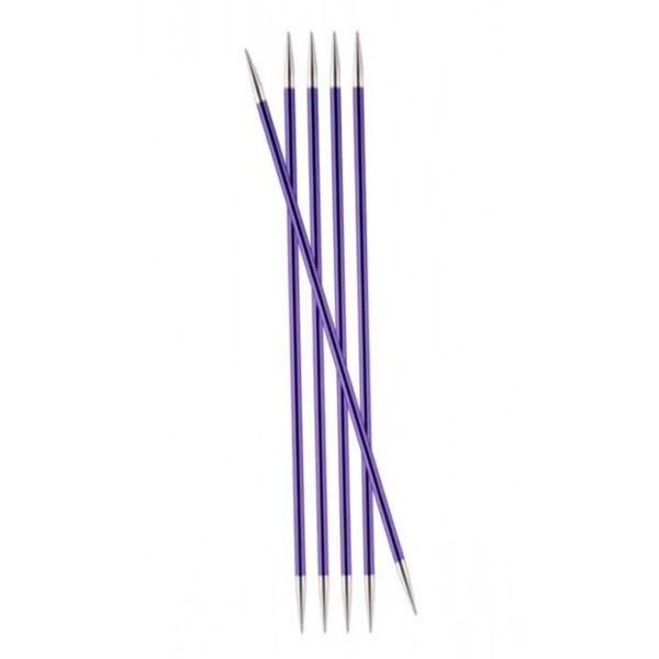 Спиці шкарпеткові Knitpro Zing 47002 2.25 мм 15 см