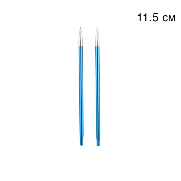 Cпиці зйомні Knitpro Zing 47523 4.0 мм короткі