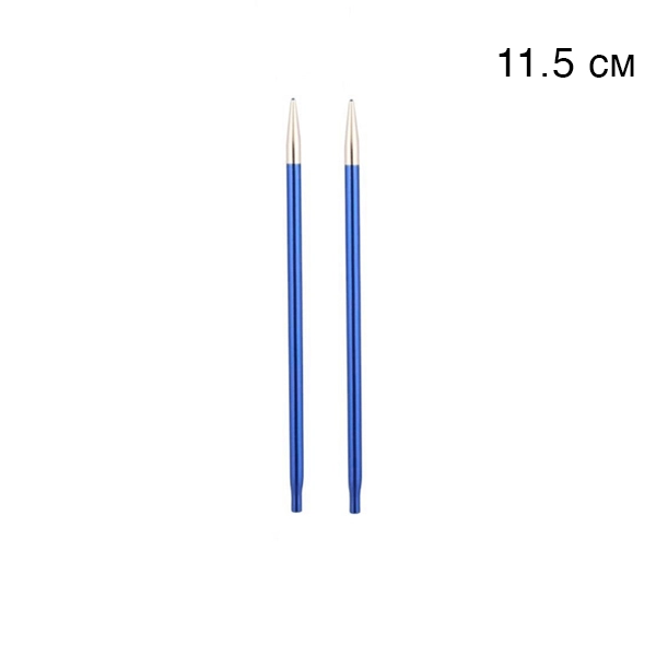 Cпиці зйомні Knitpro Zing 47524 4.5 мм короткі
