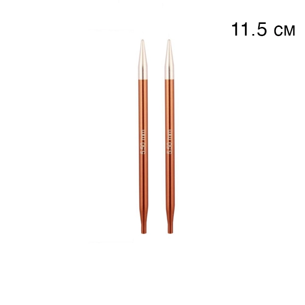 Cпиці зйомні Knitpro Zing 47526 5.5 мм короткі