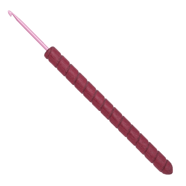 ADDI гачок 597-2 Unicorn Purpleheart з ручкою з амарантового дерева